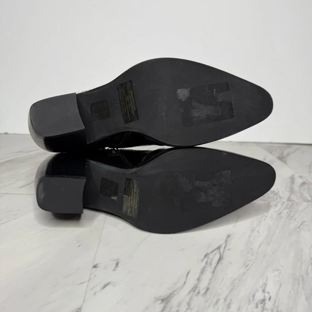 Jeffrey Campbell Caballeros Black Western Boot 6